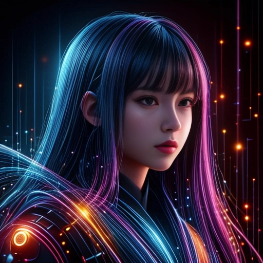 Pao mise en page internet vidéo illustration 3d serveur IA générative AI freelance paris studio de création magazines F2N2BBG0